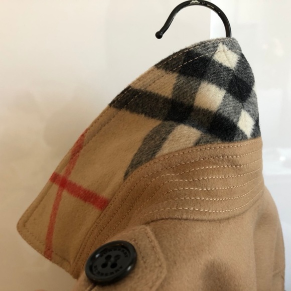 Burberry Sandringham trench coat 100% cashmere - Picture 8 of 8